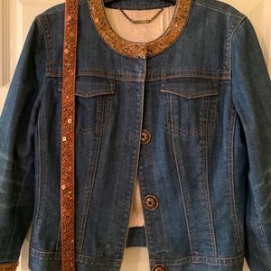 Ellie Tahart Jean Jacket